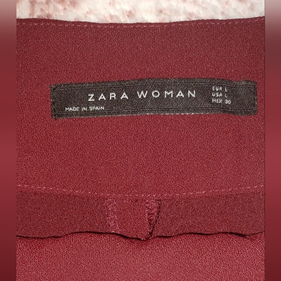 Zara Women’s Basic Flowy Pants - Picture 3 of 4